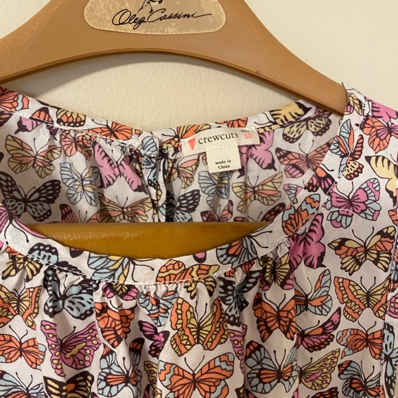 Crewcuts butterfly dress size 10 - Picture 3 of 3